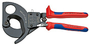 Резак для кабелей (по принципу трещоточного ключа) KNIPEX 95 31 280 KN-9531280