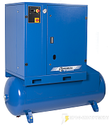Винтовой компрессор на ресивере 500л. с частотным регулятором REMEZA BK25T-8(10)-500ВС