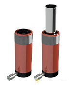 Домкрат универсальный гидравлический одностороннего действия ДУ10П150