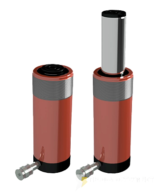 Домкрат универсальный гидравлический одностороннего действия ДУ35П50