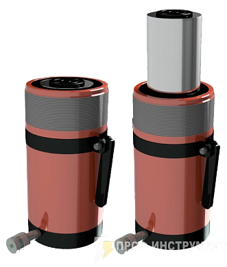 Домкрат универсальный гидравлический одностороннего действия ДУ100П150