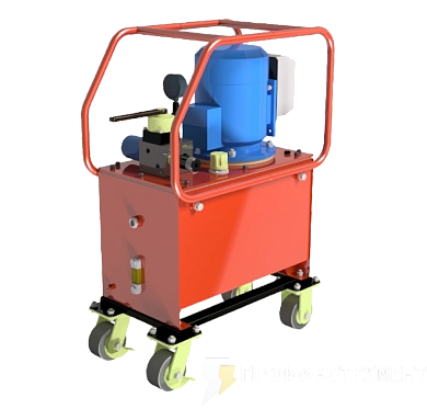 Насосная станция с электроприводом с ручным распределителем НЭР-2,0И20Т1