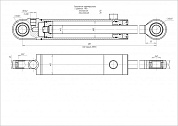Гидроцилиндр ЦГ-80.40х280.11-01