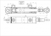 Гидроцилиндр ЦГ-40.25х180.22