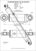 Гидроцилиндр ЦГ-100.50х800.11